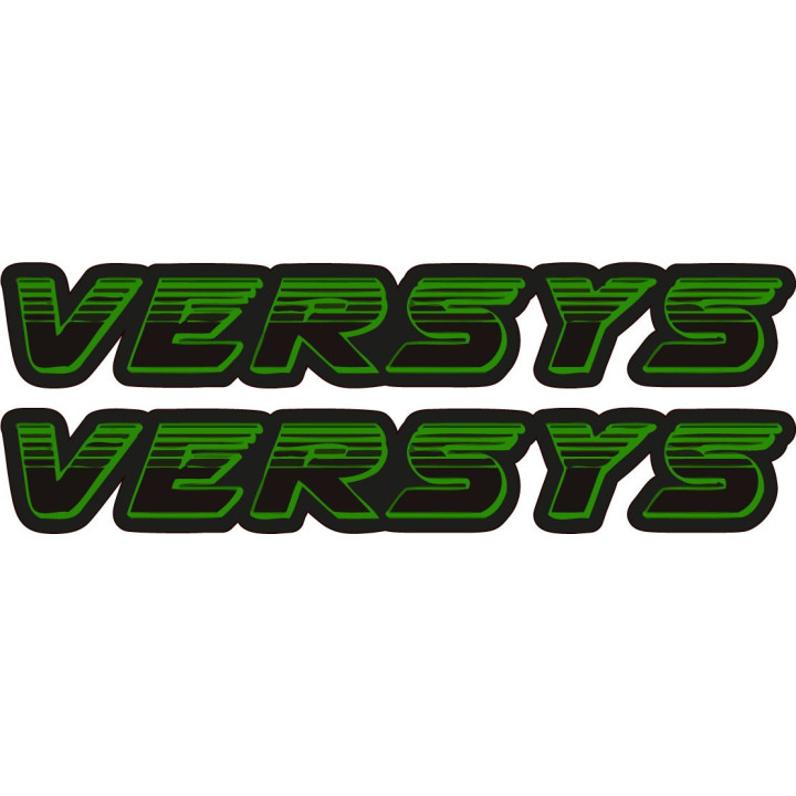Kawasaki Versys Green Stickers Decals - DecalsHouse