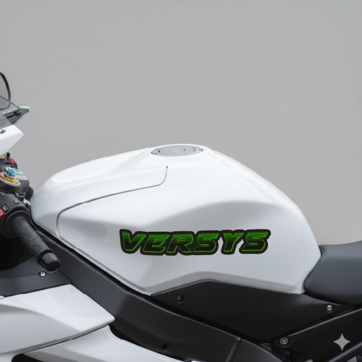 Kawasaki Versys Green Stickers Decals - DecalsHouse