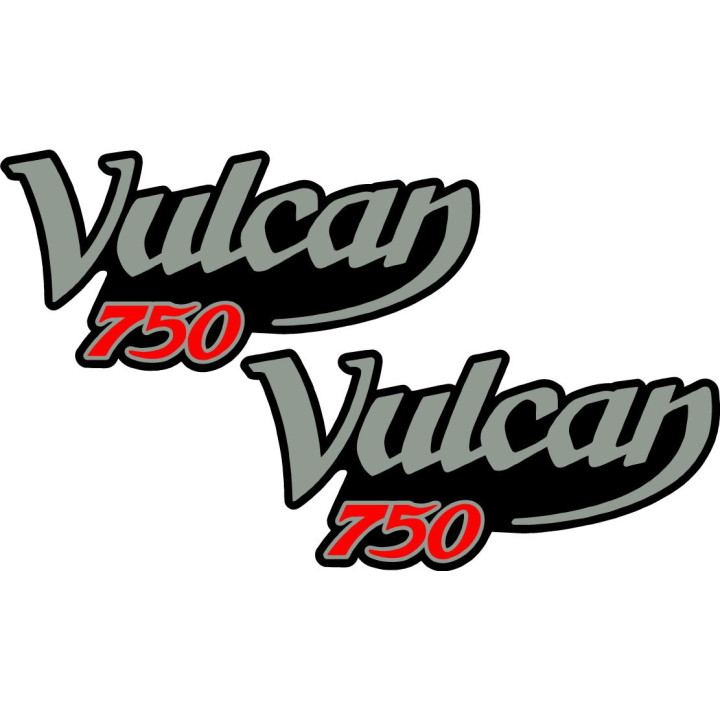 Kawasaki VN 750 Vulcan Stickers – Cruiser Bodywork Decals (2-Pack)