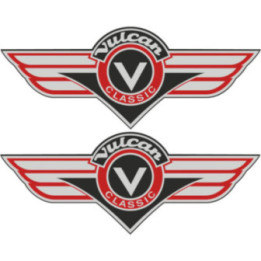 Kawasaki Vulcan Classic Stickers - VN800 VN1500 Decals (2-Pack)