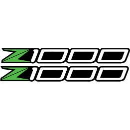 Kawasaki Z 1000 Green Stickers Decals - DecalsHouse