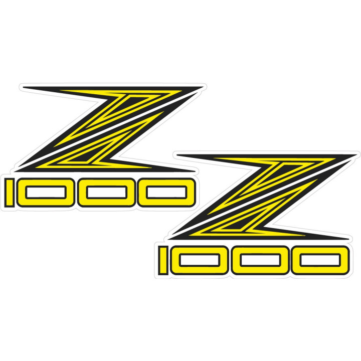 Kawasaki Z 1000 Style 3 Stickers Decals - DecalsHouse