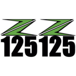 Kawasaki Z 125 Stickers Decals - DecalsHouse
