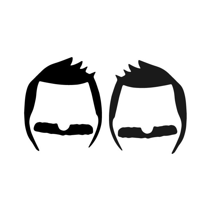 Bob Belcher Stickers – Bob's Burgers Decals (2-Pack)