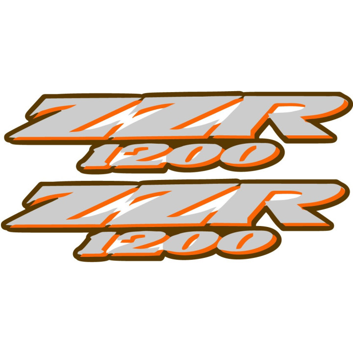 Kawasaki ZZR 1200 Sport Tourer Stickers – Motorcycle Decals (2-Pack)