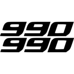 Ktm Adventure 990 Die Cut Numbers Stickers Decals - DecalsHouse