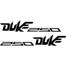 Ktm Duke 250 Die Cut Stickers Decals - DecalsHouse