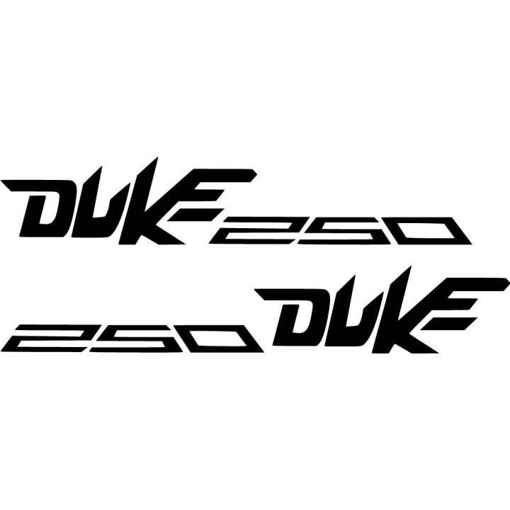 Ktm Duke 250 Die Cut Stickers Decals - DecalsHouse