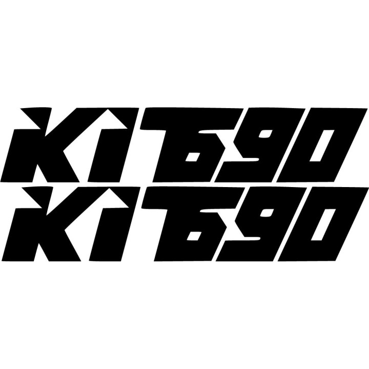 Ktm Duke 690 Die Cut Stickers Decals - DecalsHouse