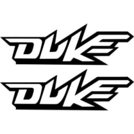 Ktm Duke Die Cut Outline Stickers Decals - DecalsHouse