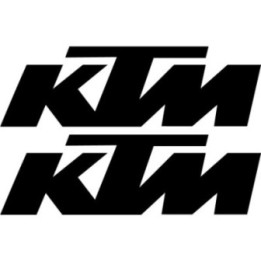 KTM Logo Stickers – Duke 390 890 Adventure Decals (2-Pack)