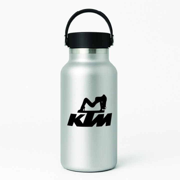 KTM Girl Stickers – Motocross Enduro Custom Decals (2-Pack)