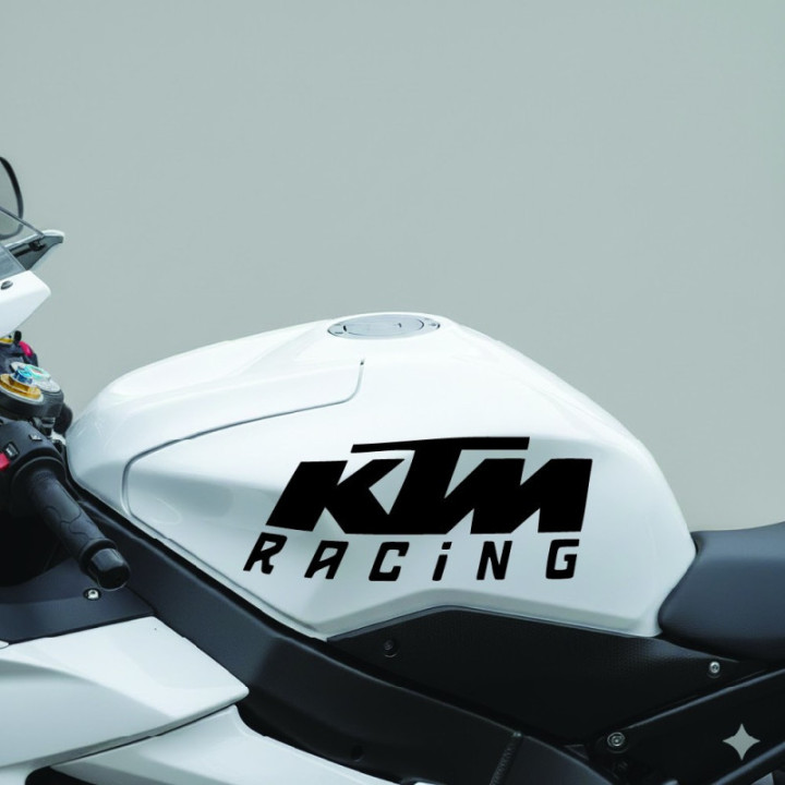 Ktm Racing Die Cut Stickers Decals - DecalsHouse