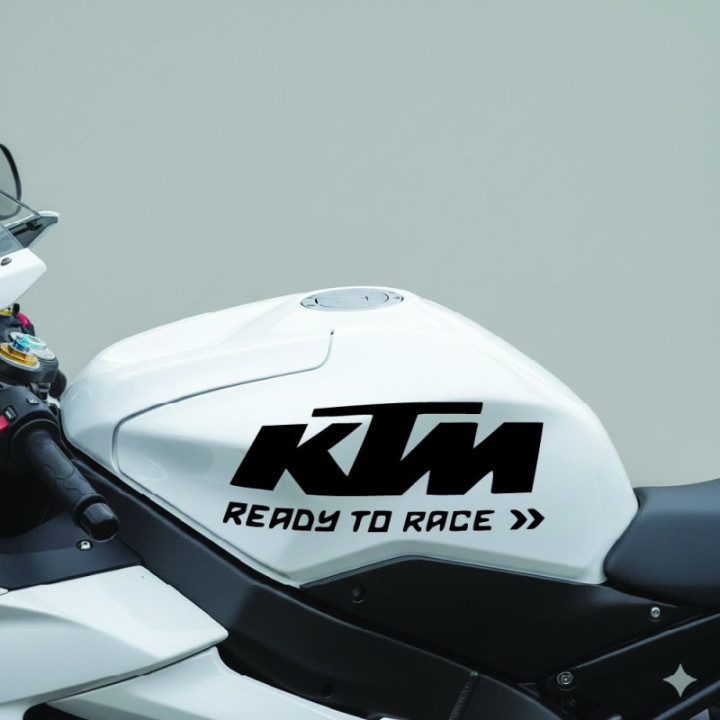 Ktm Ready To Race Die Cut Stickers Decals - DecalsHouse