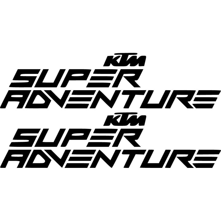 Ktm Super Adventure Die Cut Stickers Decals - DecalsHouse