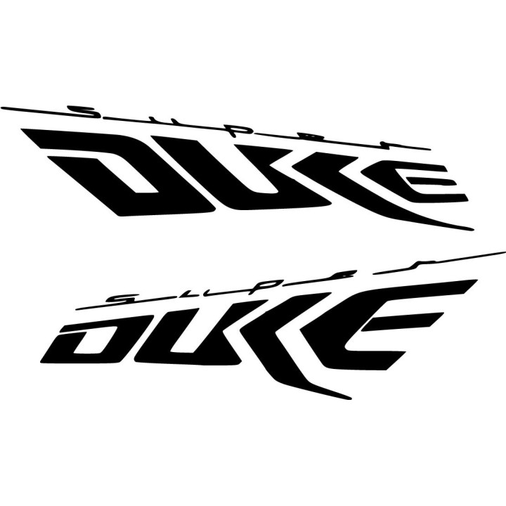 KTM Super Duke Stickers – 990 1290 R Naked Bike Decals (2-Pack)