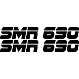 Ktm Supermoto 690 Die Cut Style 2 Stickers Decals - DecalsHouse