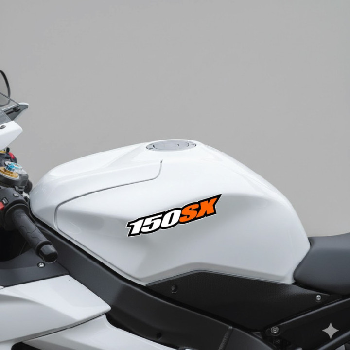 KTM 150 SX Stickers – Motocross Two-Stroke Decals (2-Pack)