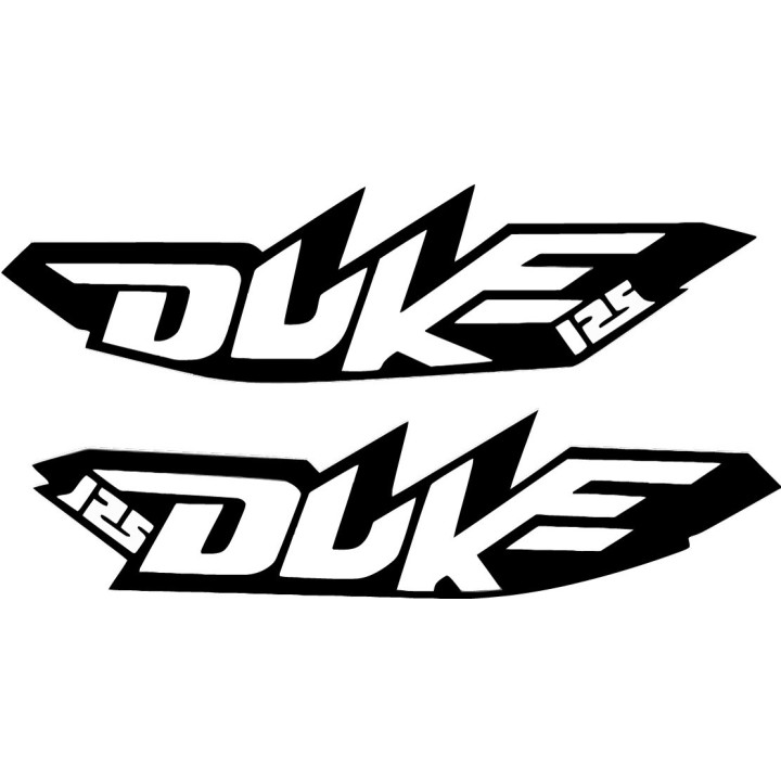 KTM Duke 125 Stickers – Naked Bike Decals (2-Pack)