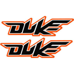 Ktm Duke Style 2 Stickers Decals - DecalsHouse