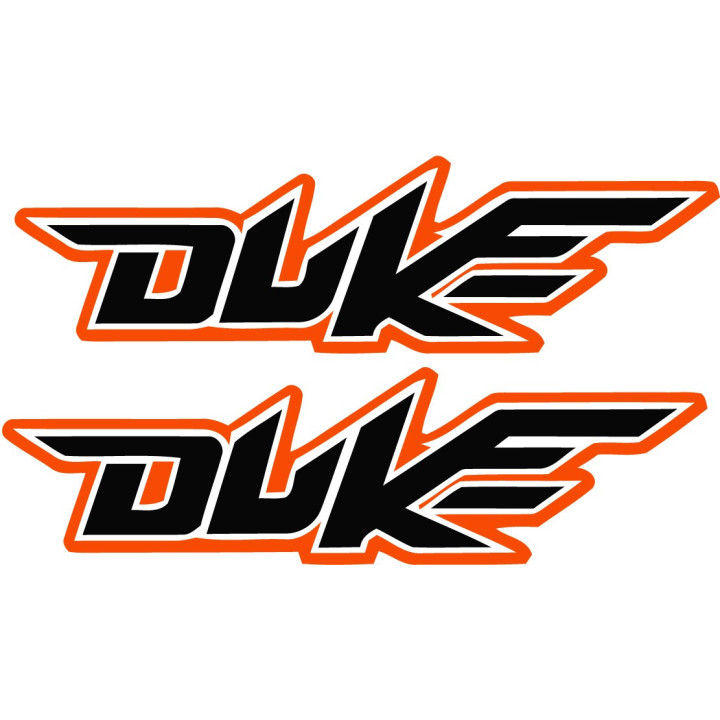 Ktm Duke Style 2 Stickers Decals - DecalsHouse