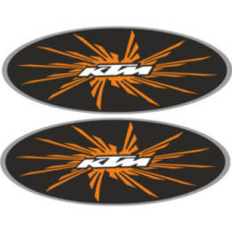 Ktm Logo Oval 1 Stickers Decals - DecalsHouse