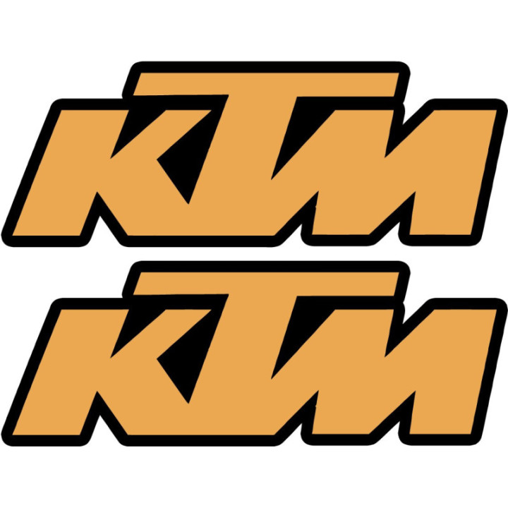 Ktm Logo Style 4 Stickers Decals - DecalsHouse