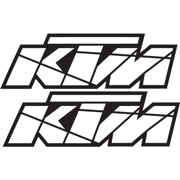 Ktm Logo Style 6 Stickers Decals - DecalsHouse