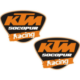 Ktm Socopur Racing Stickers Decals - DecalsHouse
