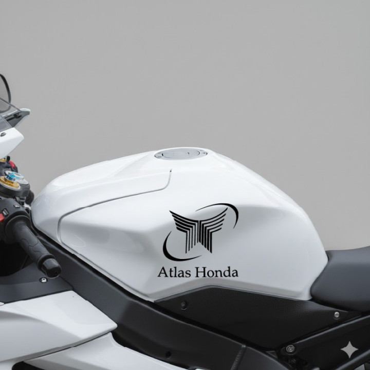 Atlas Honda Logo Die Cut Stickers Decals - DecalsHouse