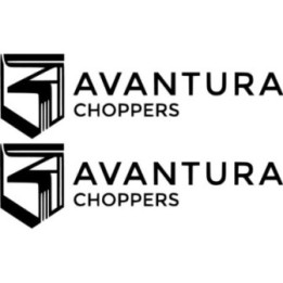 Avanturaa Choppers Logo Die Cut Style 2 Stickers Decals - DecalsHouse