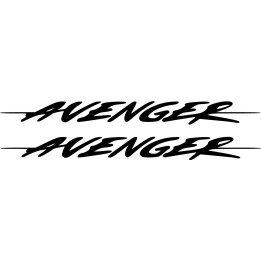 Bajaj Avenger Feel Like God Die Cut Stickers Decals - DecalsHouse