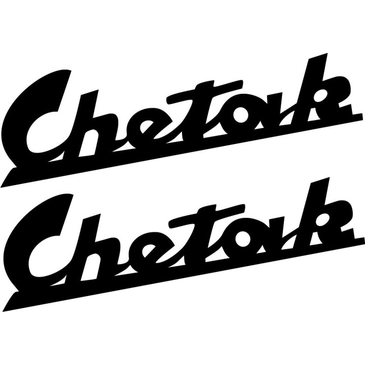 Bajaj Chetak Die Cut Stickers Decals - DecalsHouse