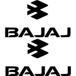 Bajaj Logo Die Cut Style 2 Stickers Decals - DecalsHouse