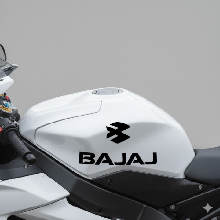 Bajaj Logo Die Cut Style 2 Stickers Decals - DecalsHouse