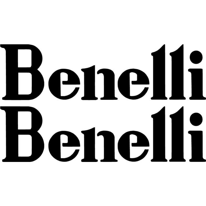 Benelli Die Cut Lettering Stickers Decals - DecalsHouse