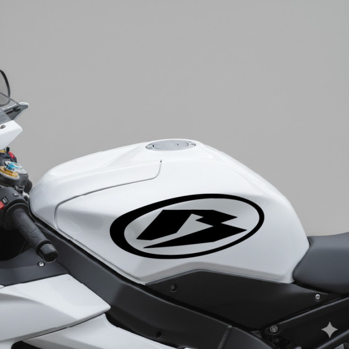 Beta Motorcycle Logo Die Cut Style 4 Stickers Decals - DecalsHouse
