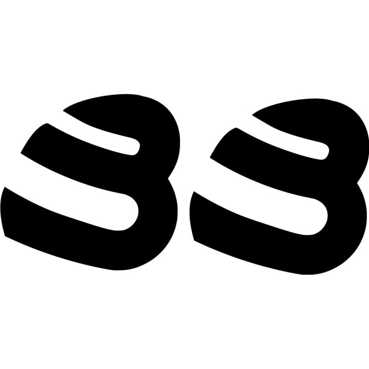 Blata Logo Die Cut Style 2 Stickers Decals - DecalsHouse