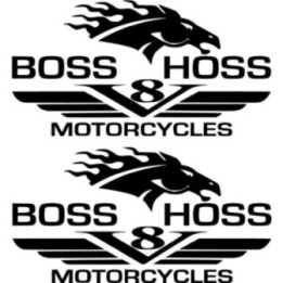 Boss Hoss Die Cut Stickers Decals - DecalsHouse