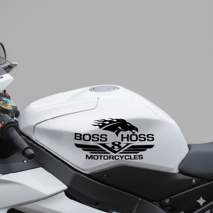 Boss Hoss Die Cut Stickers Decals - DecalsHouse