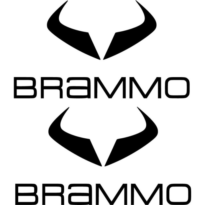 Brammo Logo Die Cut Style 2 Stickers Decals - DecalsHouse