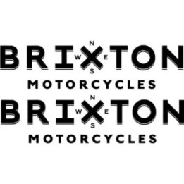 Brixton Logo Die Cut Stickers Decals - DecalsHouse