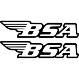 Bsa Logo Die Cut Outline Stickers Decals - DecalsHouse