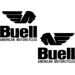 Buell Motorcycle Stickers – XB12 Firebolt XB9 Lightning Naked Bike Decals (2-Pack)