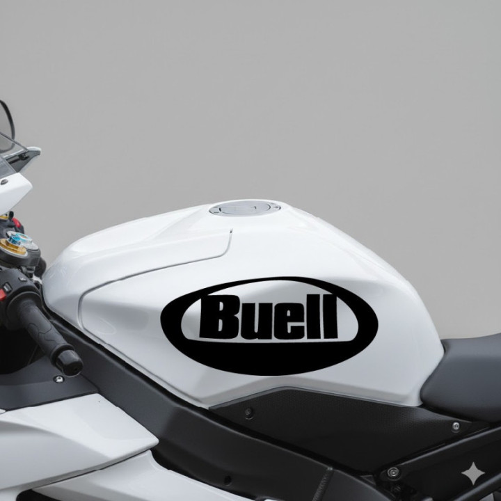 Buell Logo Die Cut Style 3 Stickers Decals - DecalsHouse