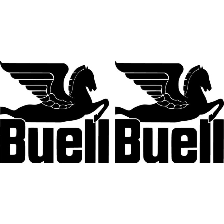 Buell Logo Die Cut Style 4 Stickers Decals - DecalsHouse