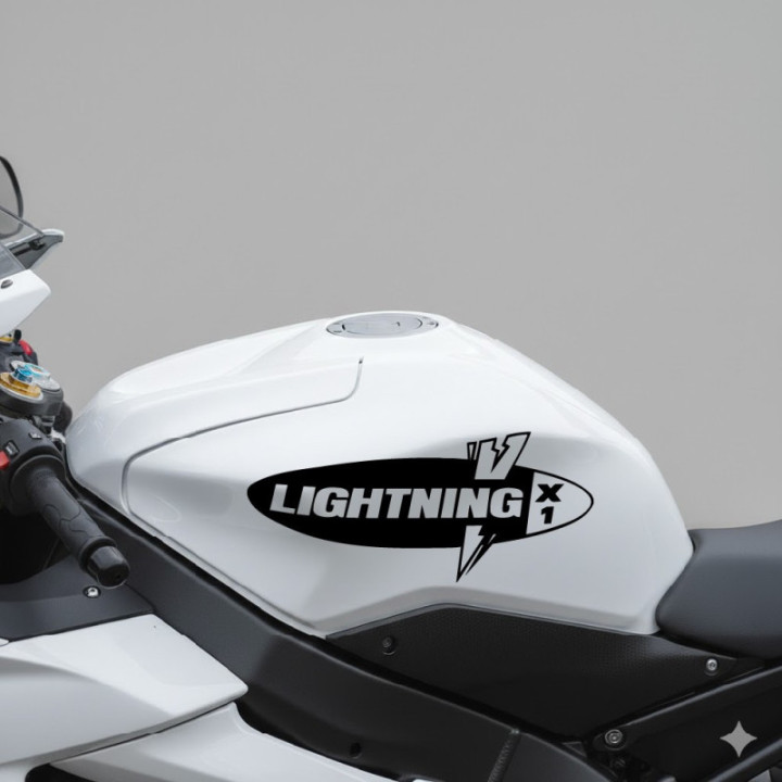 Buell X1 Lightning Die Cut Stickers Decals - DecalsHouse
