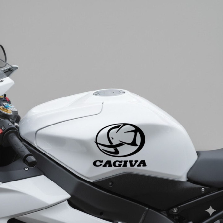 Cagiva Logo Die Cut Stickers Decals - DecalsHouse