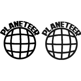 Captain Planet Planeteer Stickers – 90s Cartoon Decals (2-Pack)