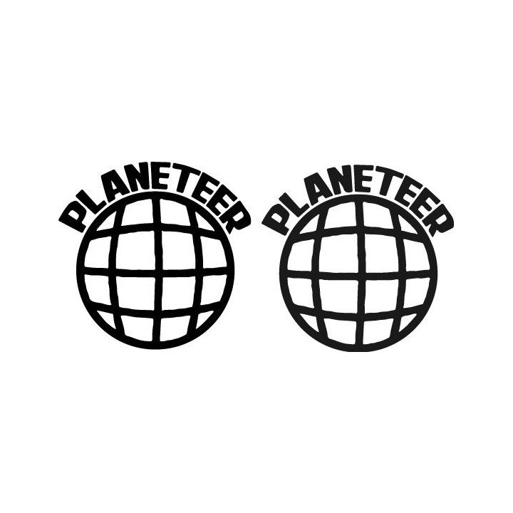 Captain Planet Planeteer Stickers – 90s Cartoon Decals (2-Pack)